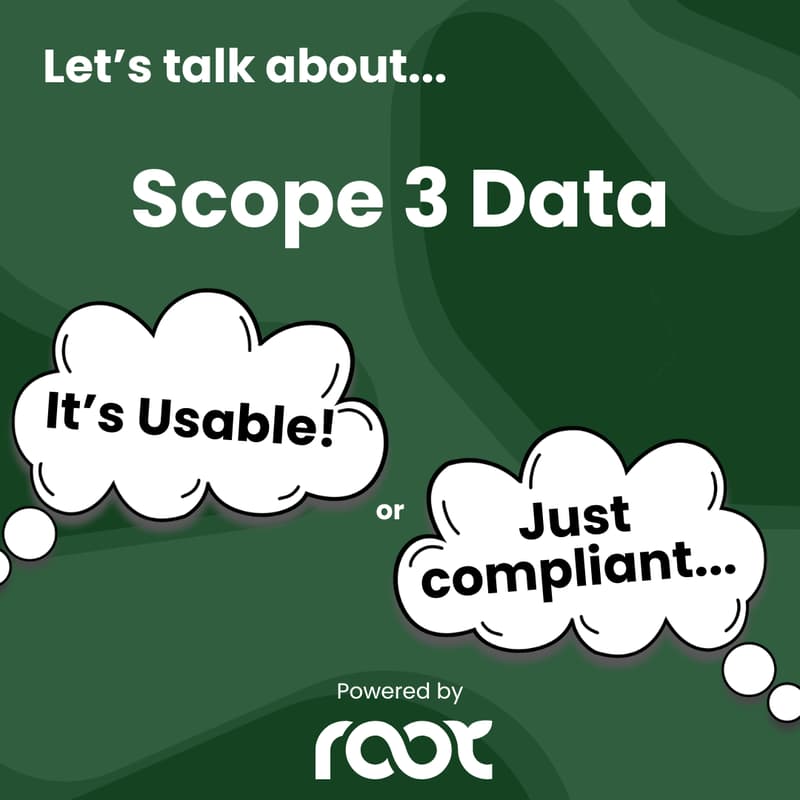 Cover Image for Scope 3 data: usable or just compliant?