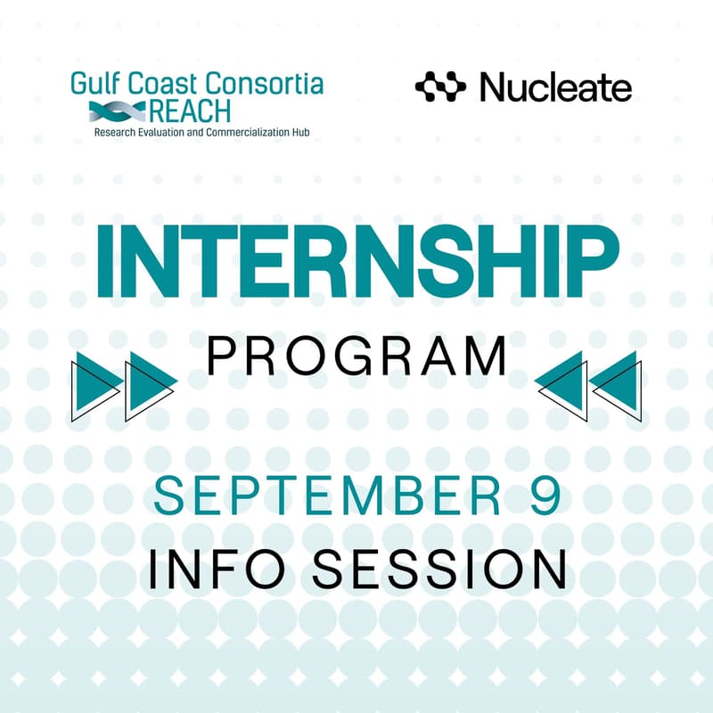 Cover Image for GCC REACH x Nucleate Texas Internship Info Session