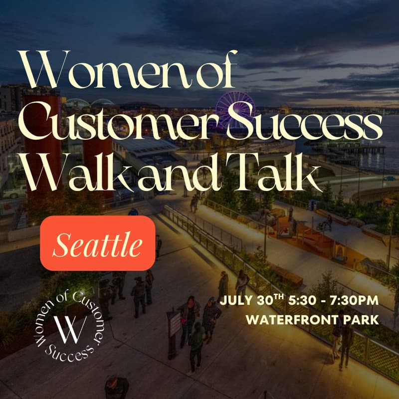 Cover Image for Women of Customer Success Seattle: Waterfront Walk & Talk