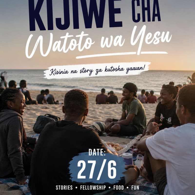 Cover Image for KIJIWE CHA WATOTO WA YESU