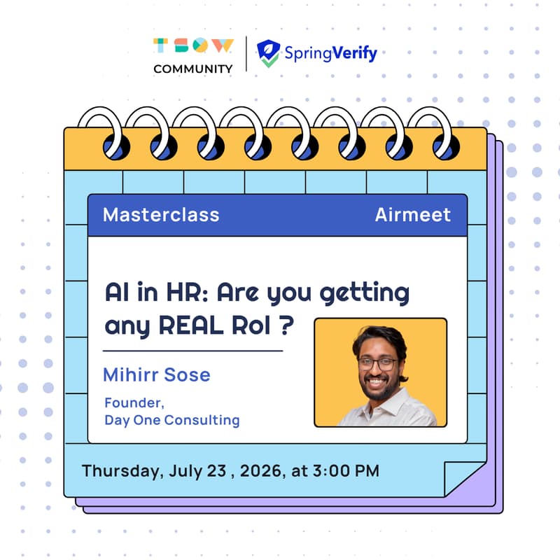 Cover Image for AI in HR: Are You Getting Any REAL ROI?