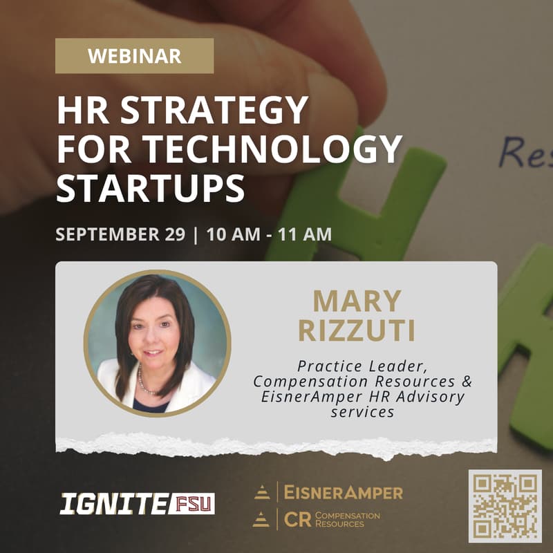 Cover Image for HR Strategy for Technology Startups [Webinar]