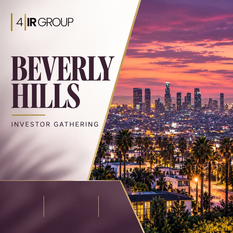 Cover Image for BEVERLY HILLS— 4IR GROUP INVESTOR EVENING