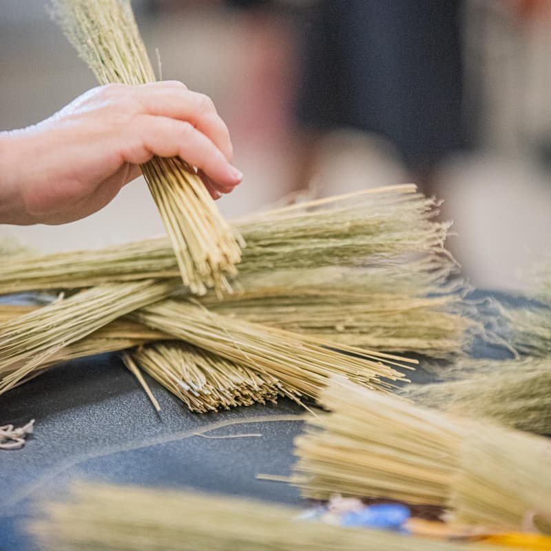 Cover Image for Gathered & Bound: Introduction to Handheld Brooms