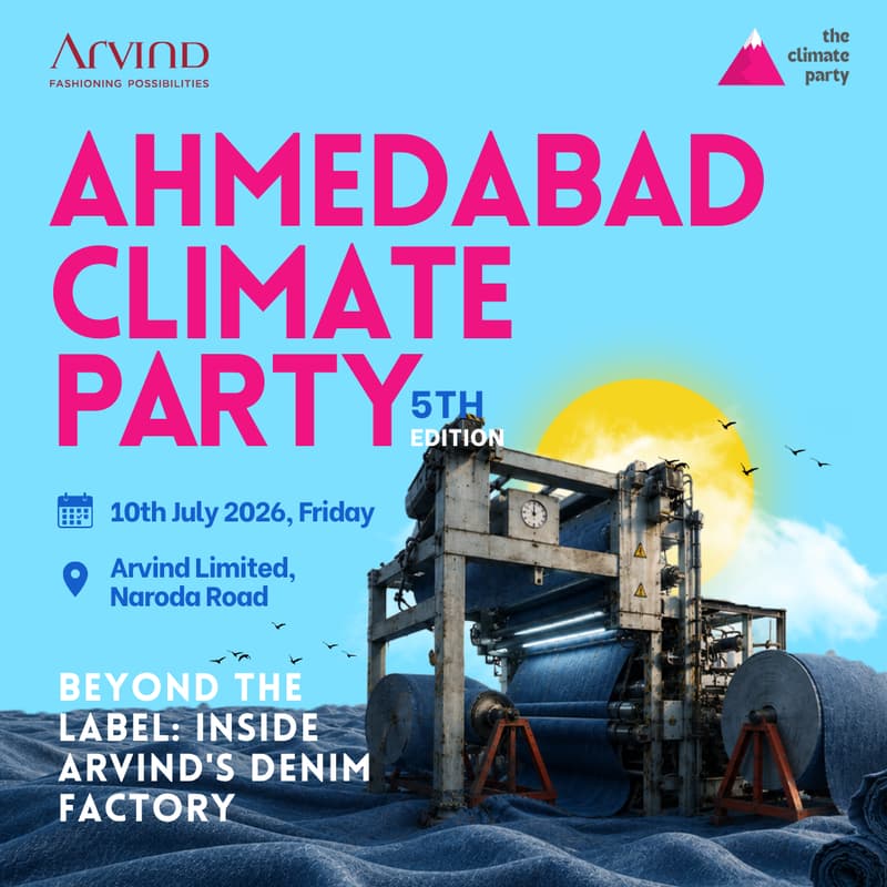 Cover Image for Ahmedabad Climate Party | Beyond the Label: Inside Arvind Limited's Denim Factory
