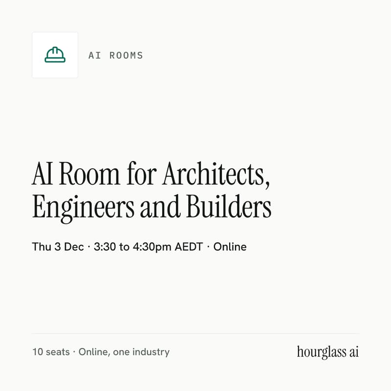 Cover Image for AI Room for Architects, Engineers and Builders