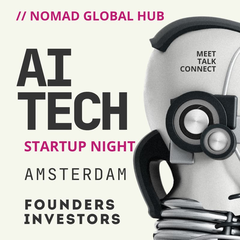 Cover Image for AI Tech & Startup Night - Amsterdam