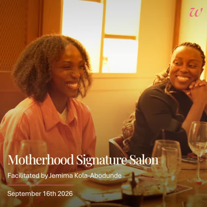 Cover Image for WEALTH: Motherhood Intimate Salon
