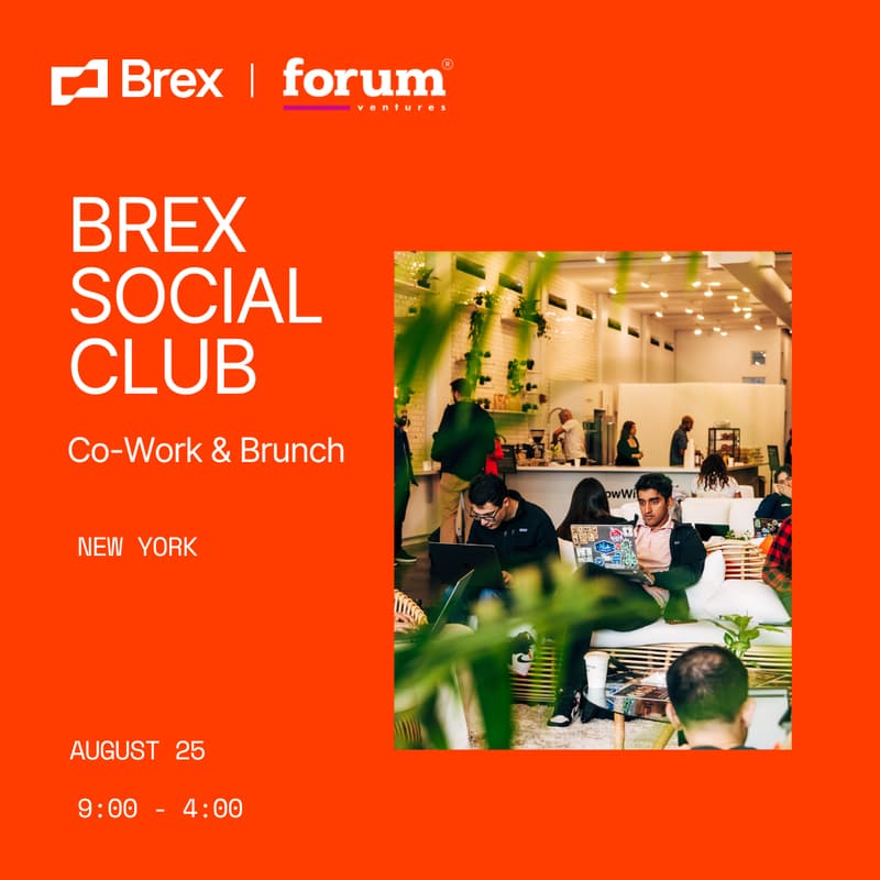 Cover Image for Co-Work and Brunch at Brex NYC HQ