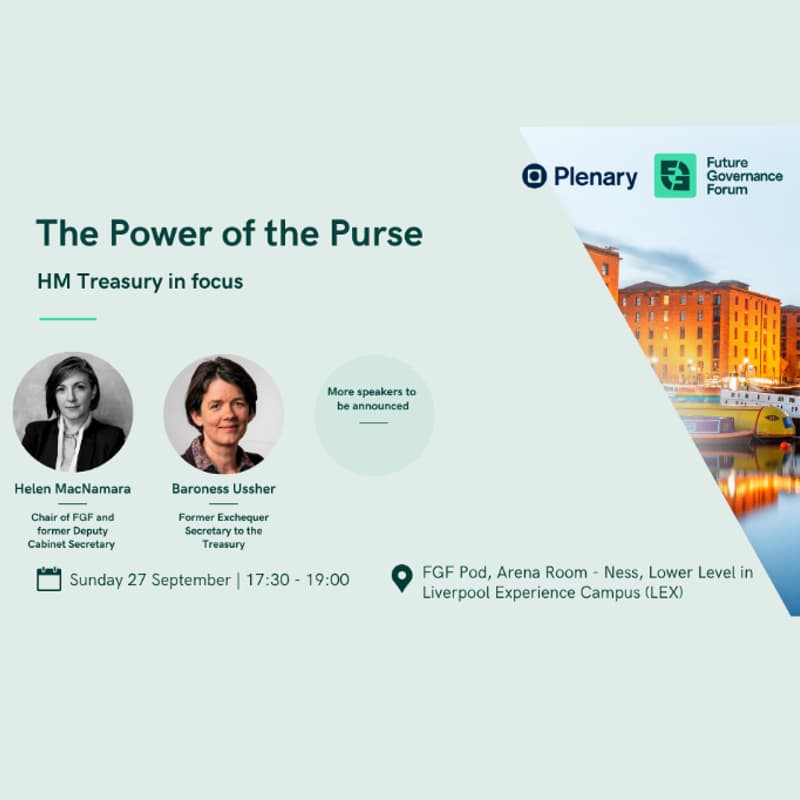 Cover Image for The Power of the Purse: HM Treasury in focus
