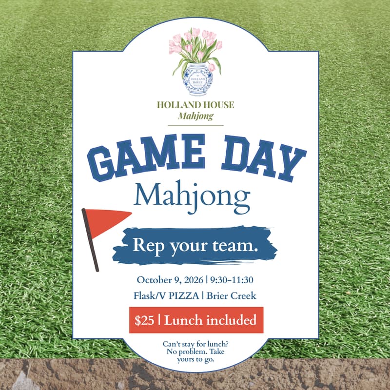 Cover Image for Game Day Mahjong π | Holland House