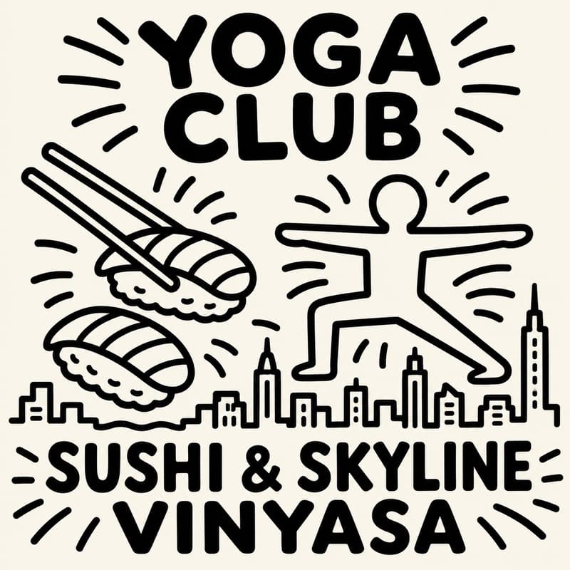 Cover Image for Sushi & Skyline Vinyasa (Flatiron)