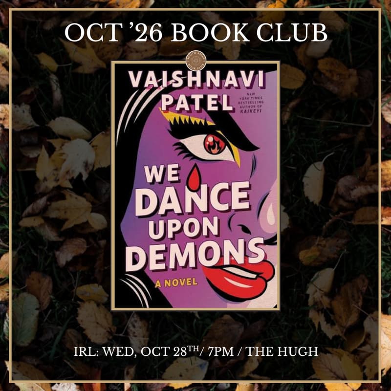 Cover Image for IRL: 'We Dance Upon Demons' by Vaishnavi Patel.