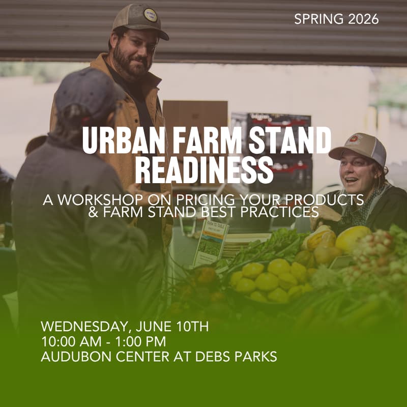 Cover Image for Urban Farm Stand Readiness — A Workshop on Pricing Your Products & Farm Stand Best Practices