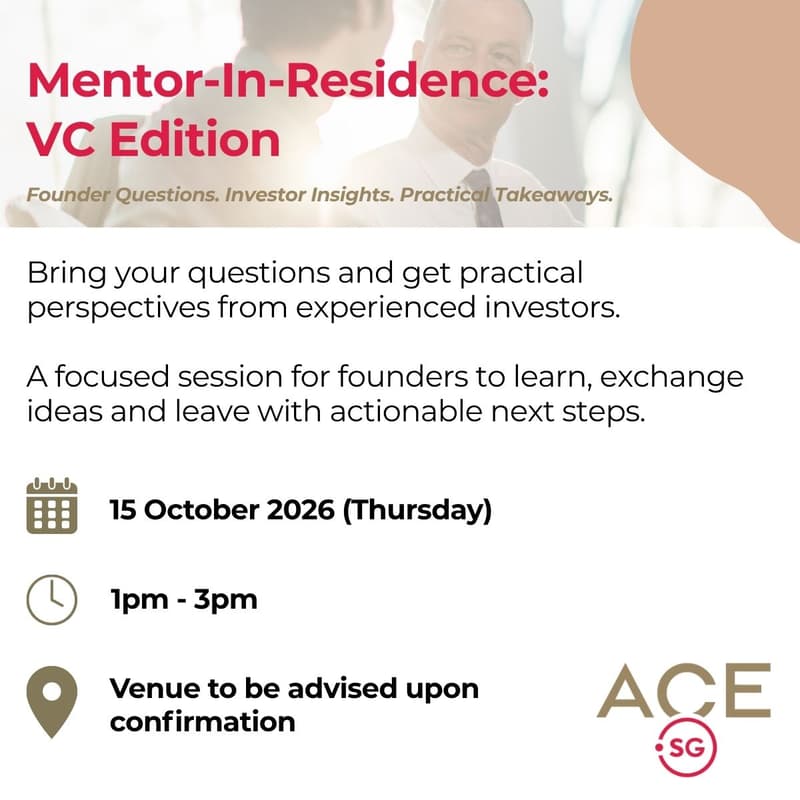 Cover Image for Mentor-In-Residence (VC Edition)