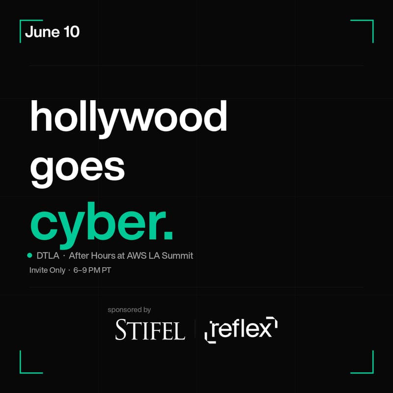 Cover Image for Hollywood goes Cyber: After-Hours at AWS LA Summit