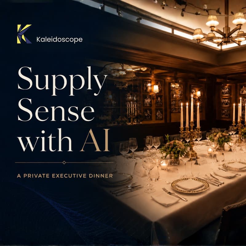 Cover Image for Supply Sense with AI (At Capacity)