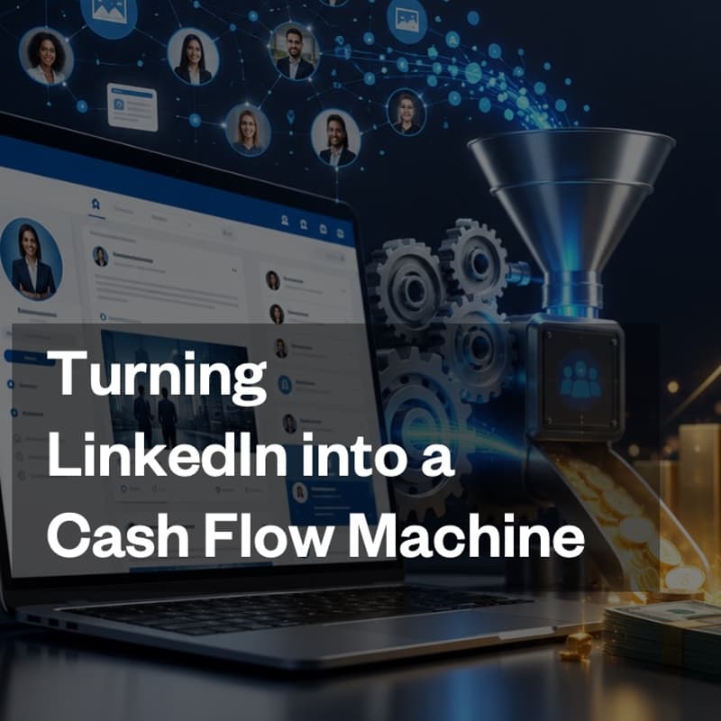 Cover Image for Turning LinkedIn into a Cashflow Machine