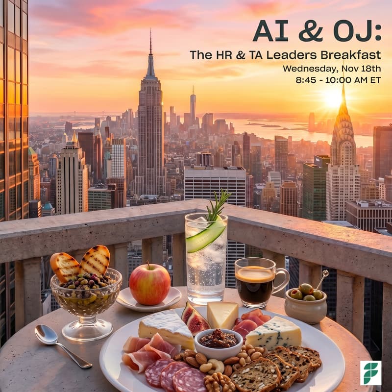 Cover Image for AI & OJ: The HR & TA Leaders Breakfast - Nov, NY