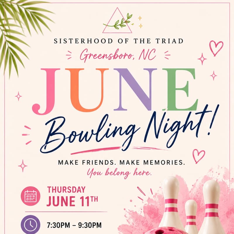 Cover Image for Sisterhood of the Triad | Bowling Night ๐ณ