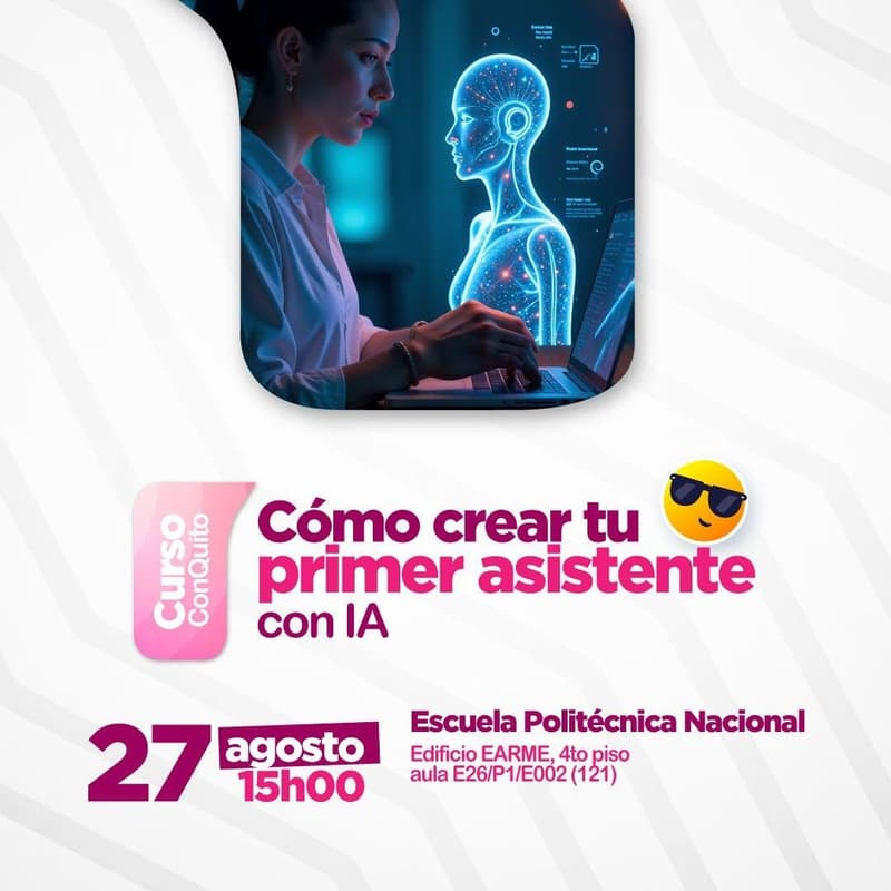 Cover Image for COMO CREAR TU PRIMER ASISTENTE CON IA
