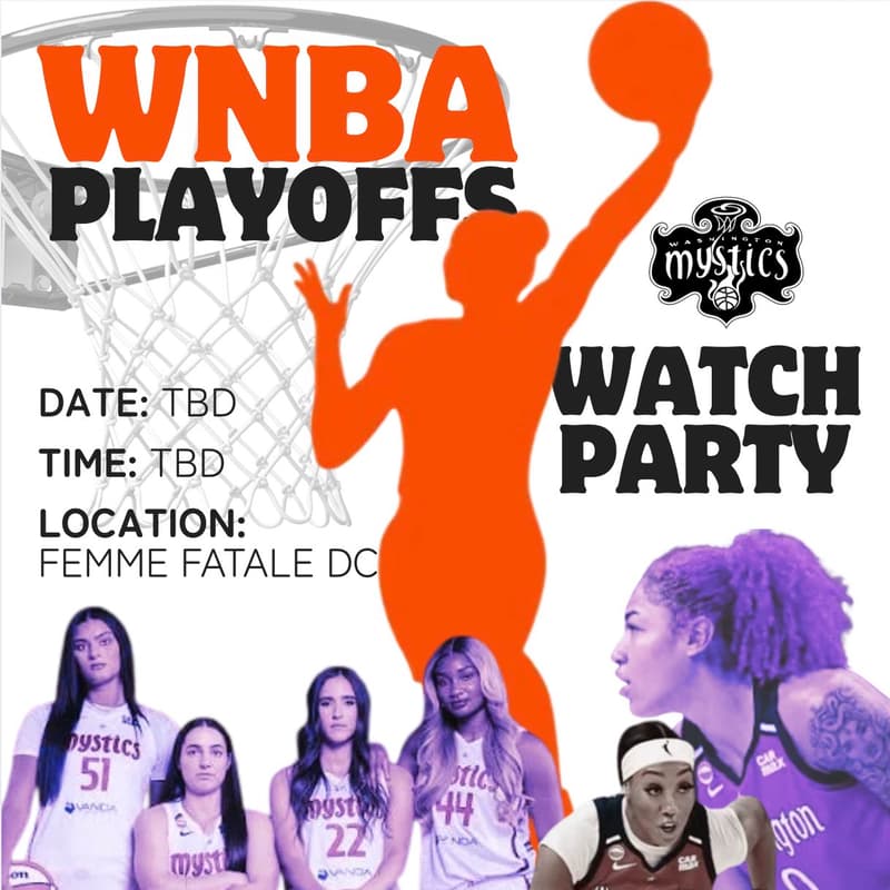 Cover Image for WNBA Playoff Watch Party