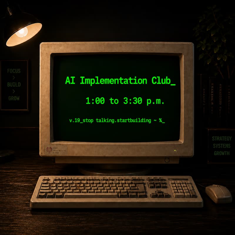 Cover Image for The Ai Implementation Club