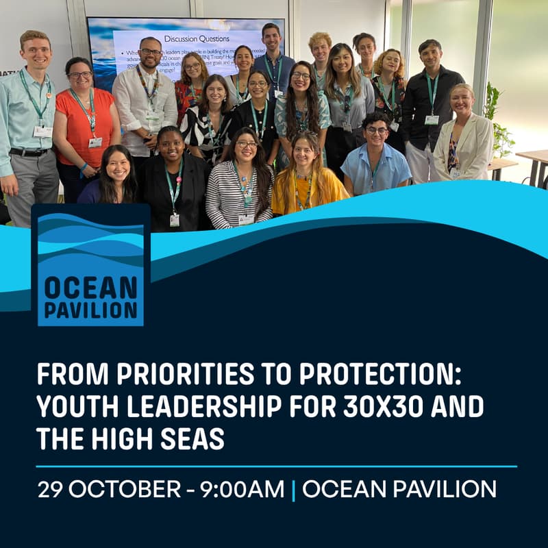 Cover Image for From Priorities to Protection: Youth Leadership for 30x30 and the High Seas