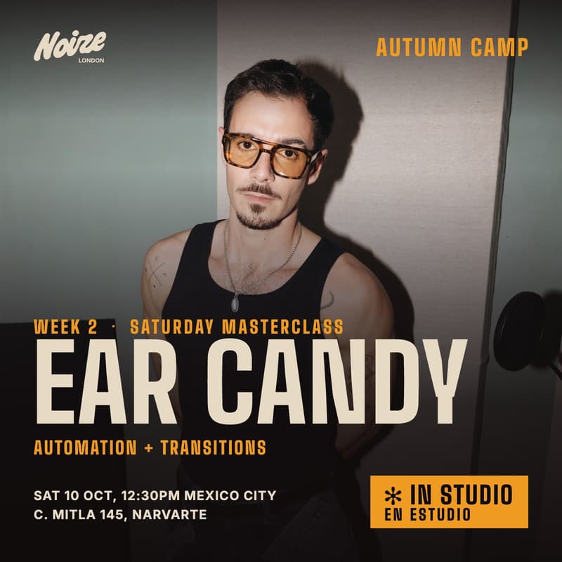 Cover Image for Autumn Camp Week 2: Automation, Transitions and Ear Candy (In Studio / En Estudio)