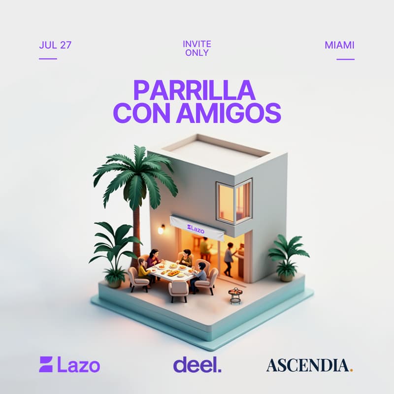 Cover Image for Parrilla con amigos by Lazo, Deel & Ascendia Law