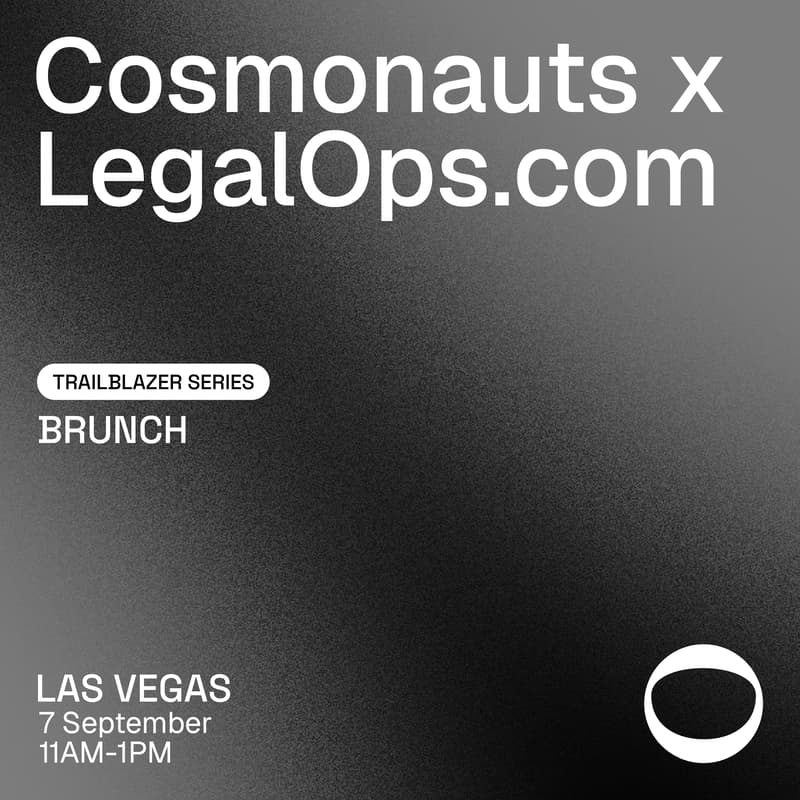 Cover Image for Cosmonauts x LegalOps.com Brunch | Trailblazer Series