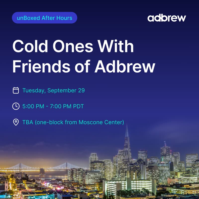 Cover Image for unBoxed After Hours: Cold Ones With Friends of Adbrew