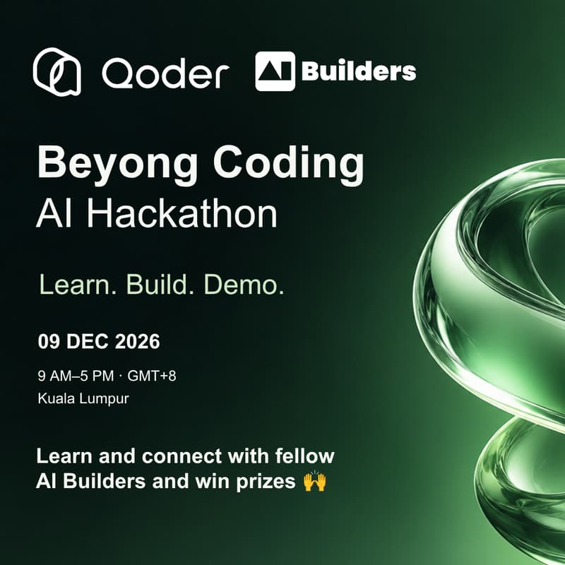 Cover Image for Qoder Beyond Coding AI Hackathon