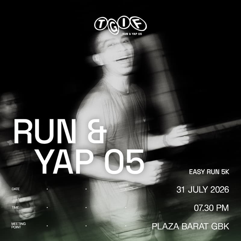 Cover Image for TGIF RUN & YAP 05