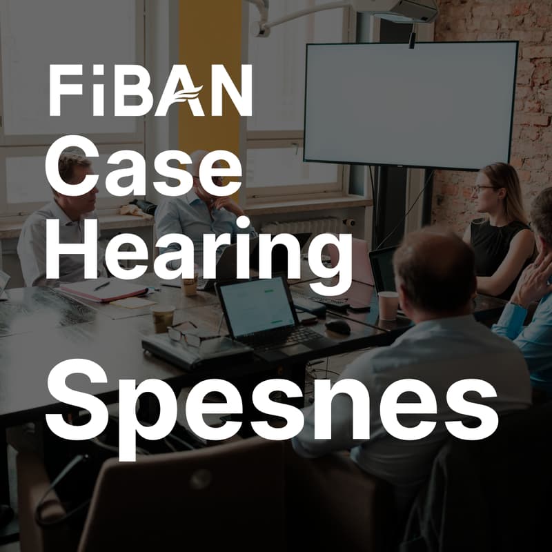 Cover Image for FiBAN Case Hearing: Spesnes (Online)
