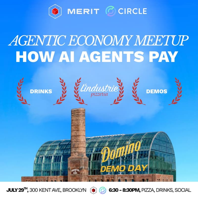 Cover Image for Agentic Economy Meetup: How AI Agents Pay With AgentCash and USDC