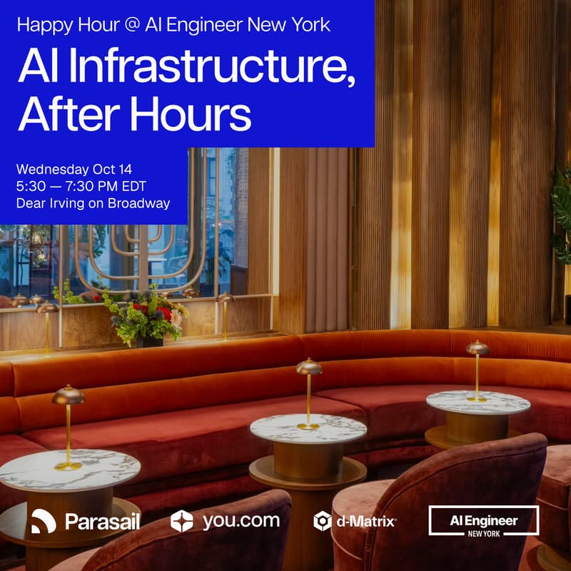 Cover Image for Speaker VIP Happy Hour @ AI Engineer New York