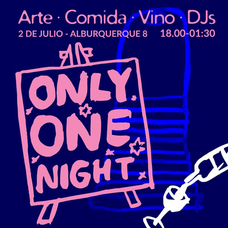 Cover Image for ONLY ONE NIGHT - Live artistic intervention