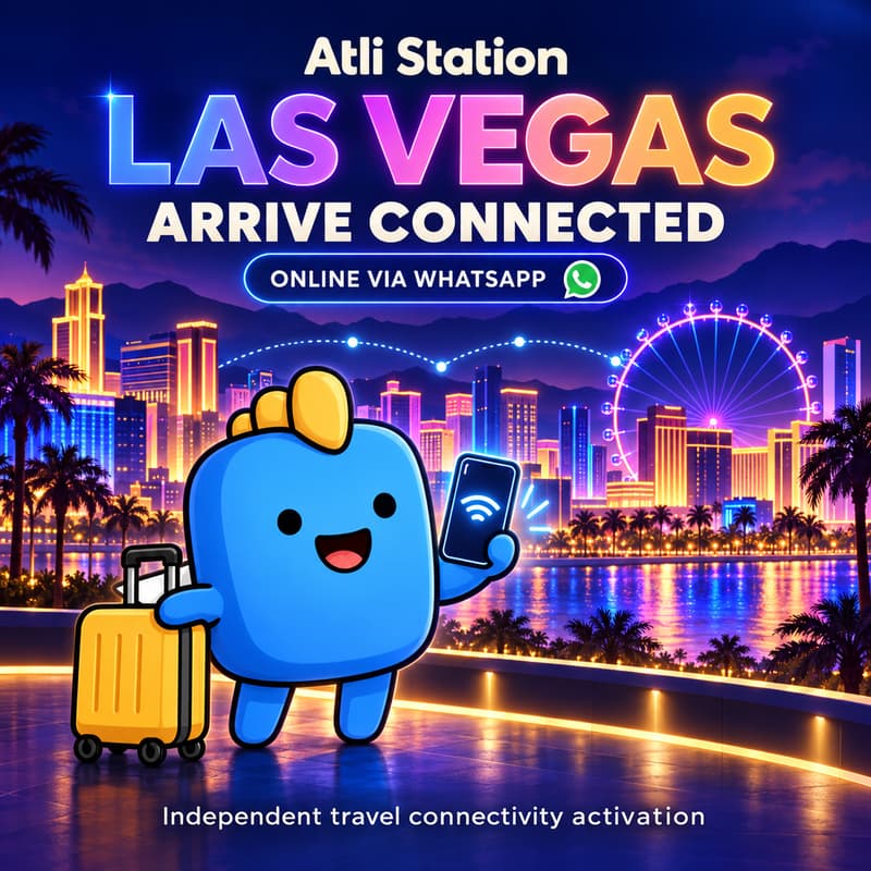 Cover Image for Atli Station Las Vegas: Arrive Connected 🇺🇸 | Money20/20 Week