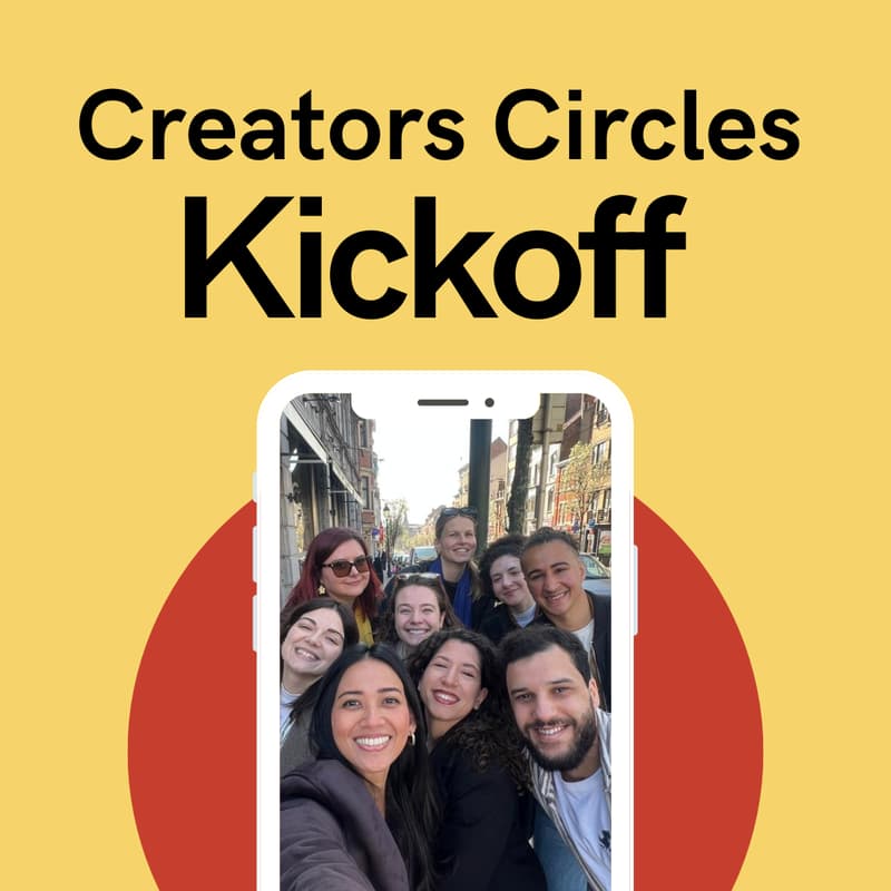 Cover Image for The Creators Circles Kickoff: Meet & Greet ☕