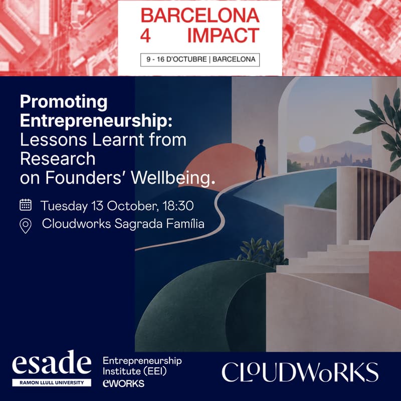 Cover Image for Promoting Entrepreneurship: Lessons Learnt From Research on Founders Wellbeing