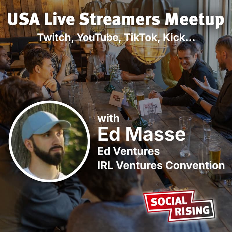 Cover Image for Live Streamers (YouTube/Twitch/TikTok) meetup #5