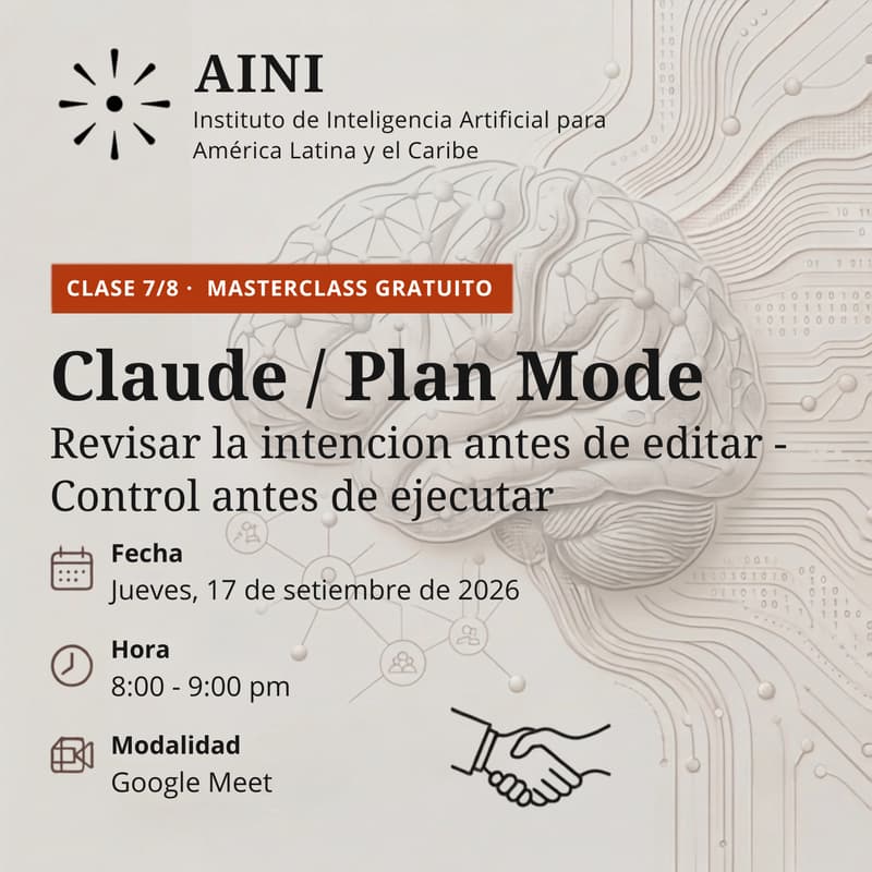 Cover Image for AINI Academy - Clase 7/8: Plan mode: revisar la intencion antes de editar - Control antes de ejecutar