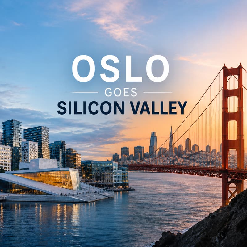 Cover Image for Welcome and join the Oslo to Silicon Valley Friday morning Walk and talk.