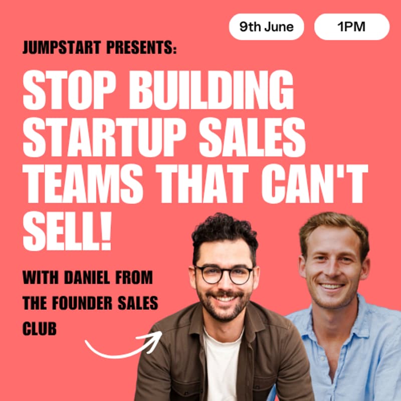 Cover Image for Stop Building Startup Sales Teams That Can't Sell!