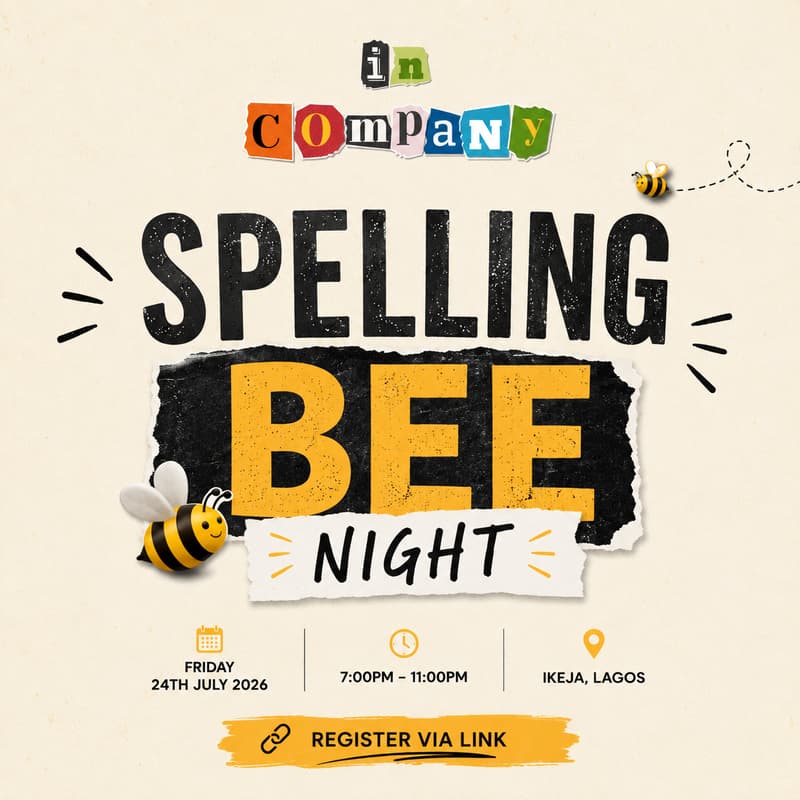 Cover Image for In Company: Spelling Bee Night