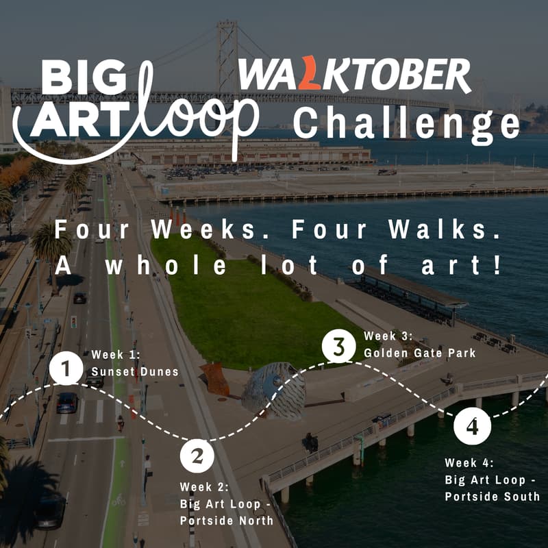 Cover Image for Walktober: FREE Self-Guided Art Tours with Big Art Loop