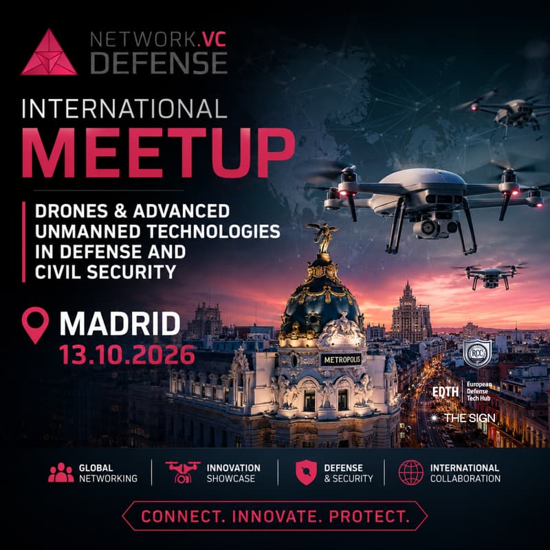Cover Image for International Meetup — Drones & Advanced Unmanned Technologies in Defense and Civil Security