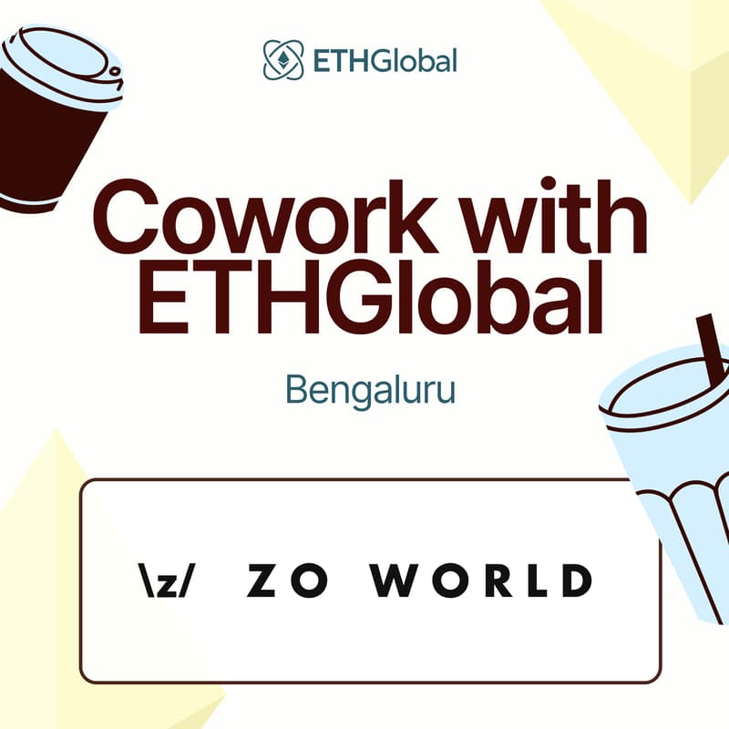 Cover Image for Cowork with ETHGlobal in Bengaluru with Zo World + WAGMI Tribe