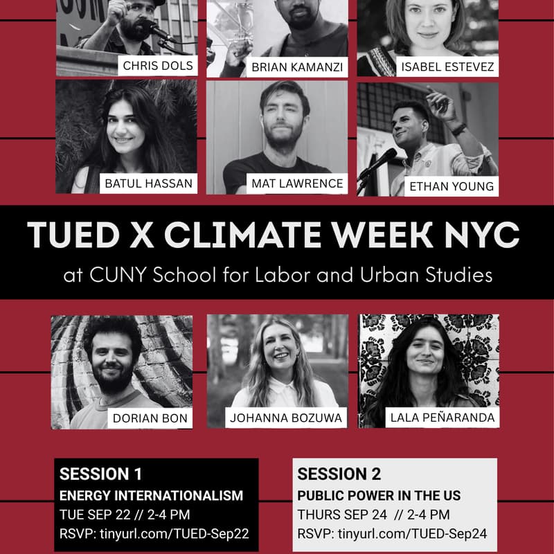 Cover Image for Labor, Climate & Public Power in the US